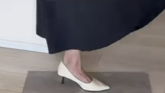 l’aise｜お客様投稿（【l’aise】Everyday Elegance キトゥンヒール パンプス）