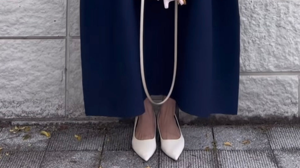 l’aise｜お客様投稿（【l’aise】Everyday Elegance キトゥンヒール パンプス）
