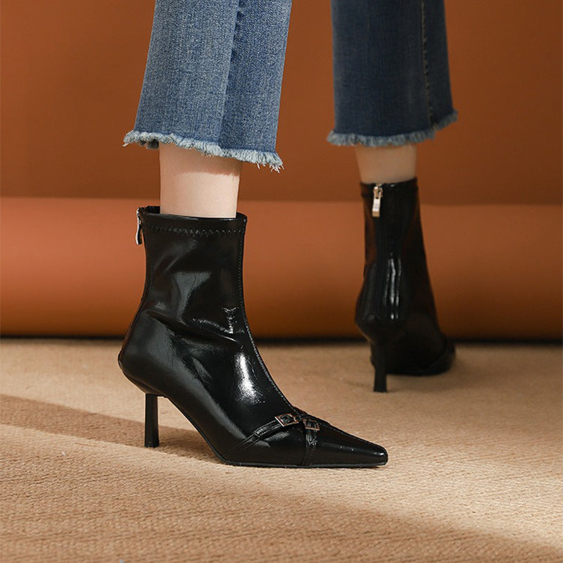 【l’aise】Everyday Elegance シック ブーツ