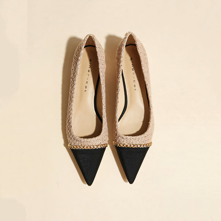 【l’aise】Chic Moments ルミエールチェイン ローファー