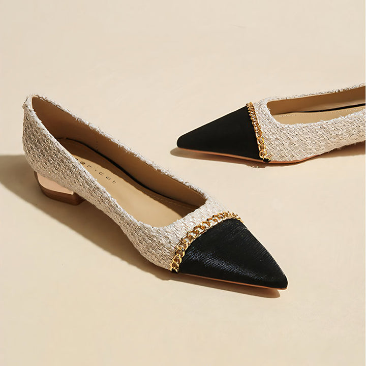 【l’aise】Chic Moments ルミエールチェイン ローファー