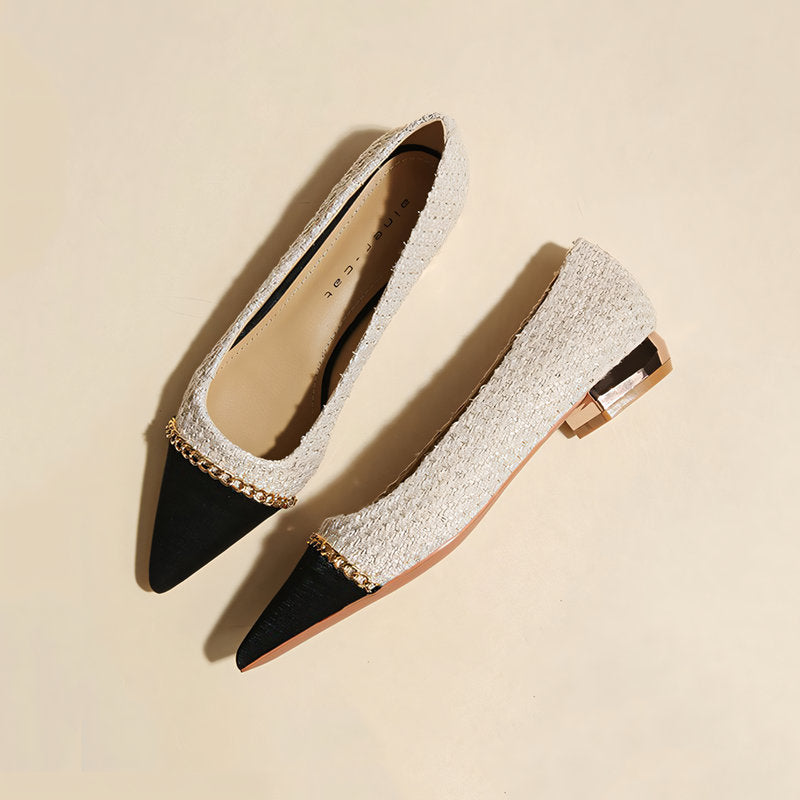 【l’aise】Chic Moments ルミエールチェイン ローファー