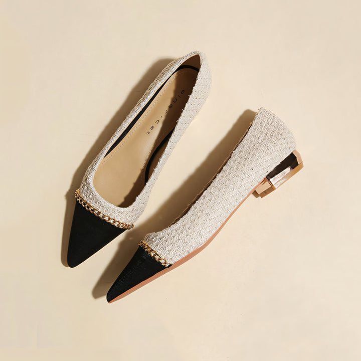 【l’aise】Chic Moments ルミエールチェイン ローファー