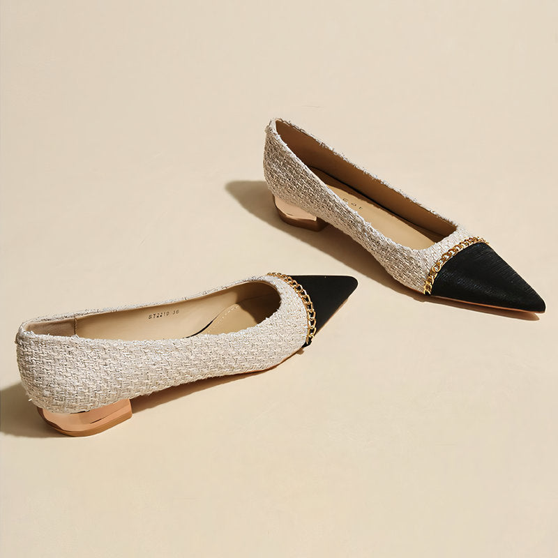 【l’aise】Chic Moments ルミエールチェイン ローファー