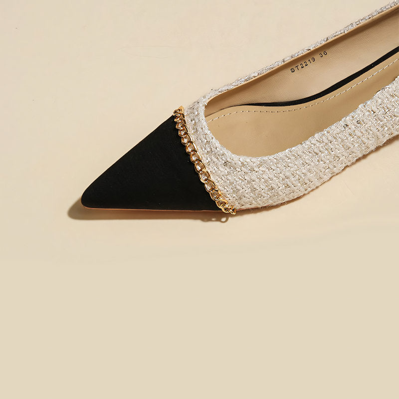 【l’aise】Chic Moments ルミエールチェイン ローファー