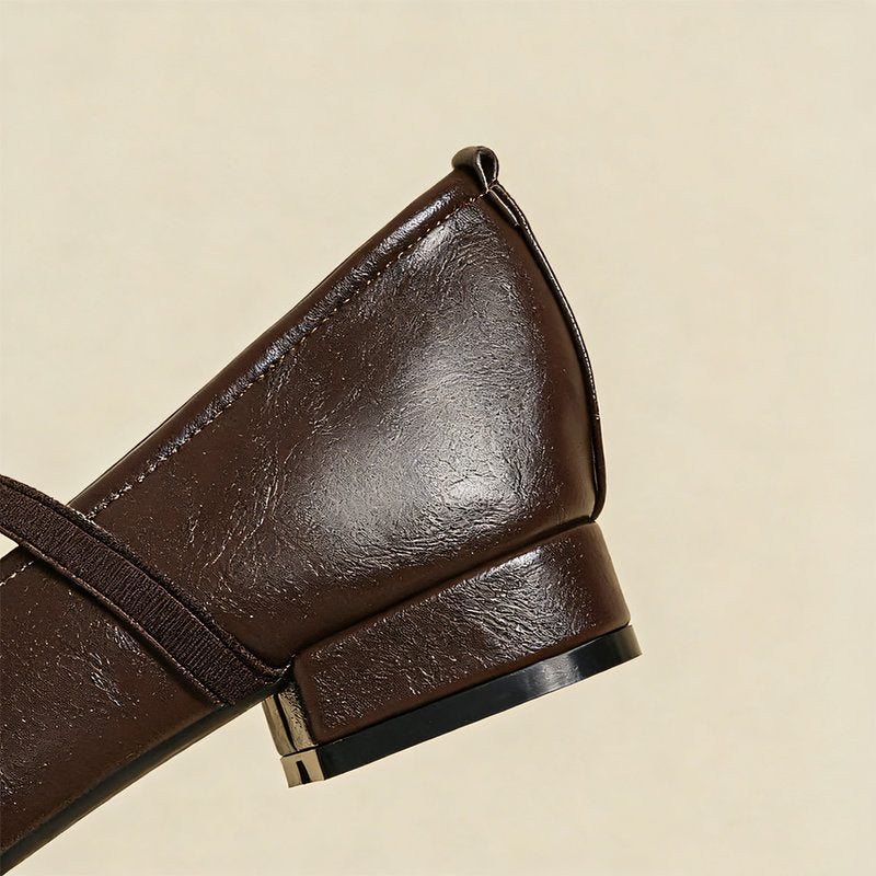 【l’aise】Everyday Elegance クロスリボーン ローファー