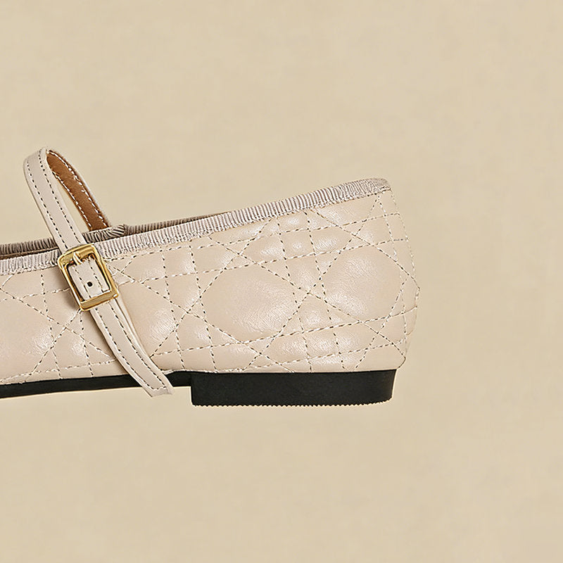 【l’aise】Chic Moments パールリュクス ローファー