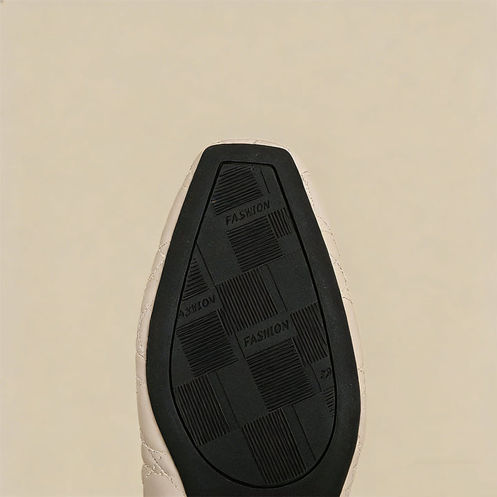 【l’aise】Chic Moments パールリュクス ローファー