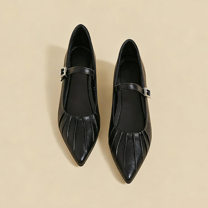 【l’aise】Urban Escape フリンジエッジ ローファー