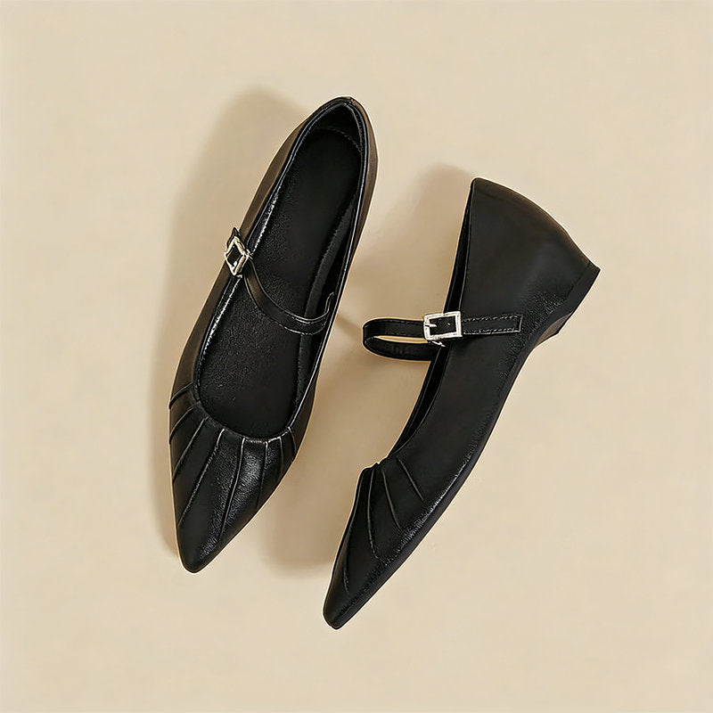 【l’aise】Urban Escape フリンジエッジ ローファー