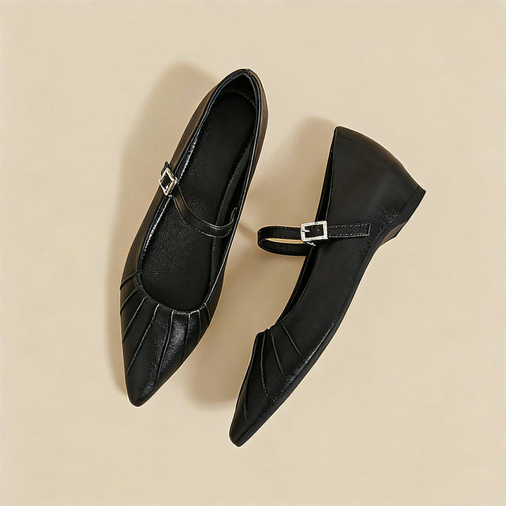 【l’aise】Urban Escape フリンジエッジ ローファー