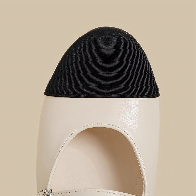 "【l’aise】Chic Moments デュアルトーン ローファー  "