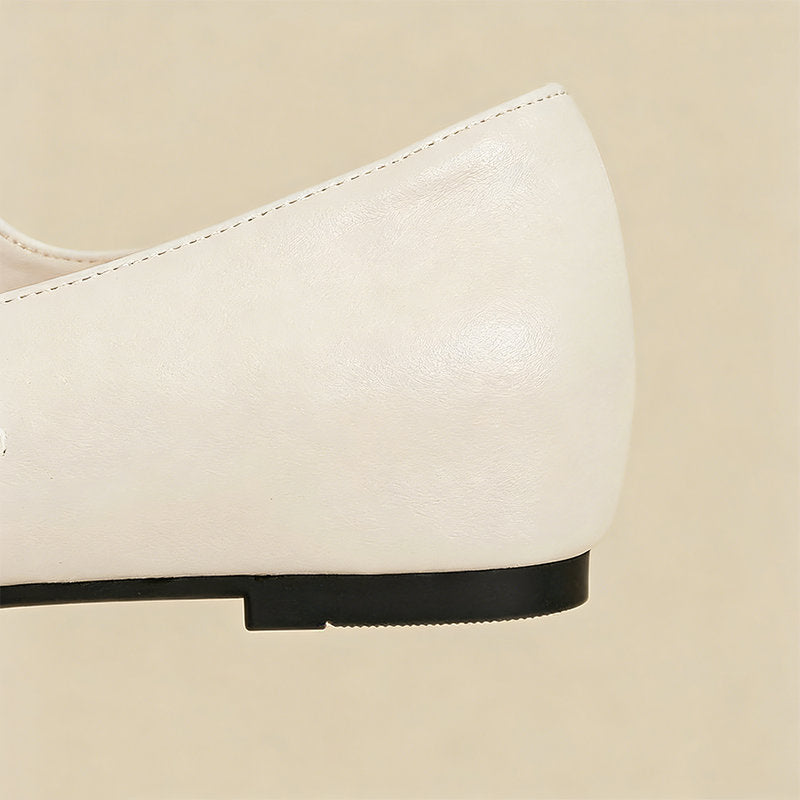 "【l’aise】Chic Moments デュアルトーン ローファー  "