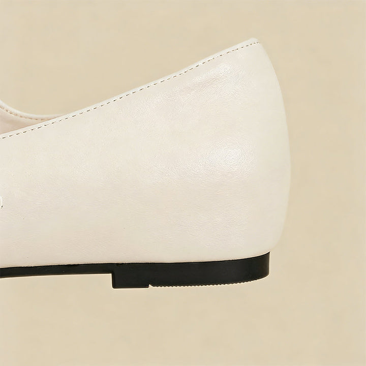 "【l’aise】Chic Moments デュアルトーン ローファー  "