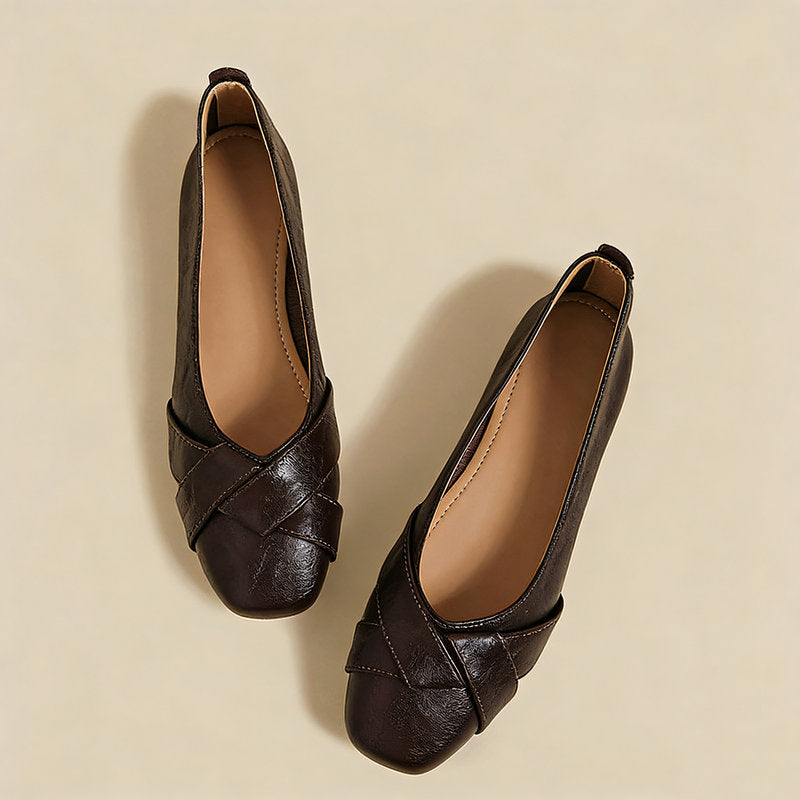 【l’aise】Effortless Allure セレニティクロス ローファー