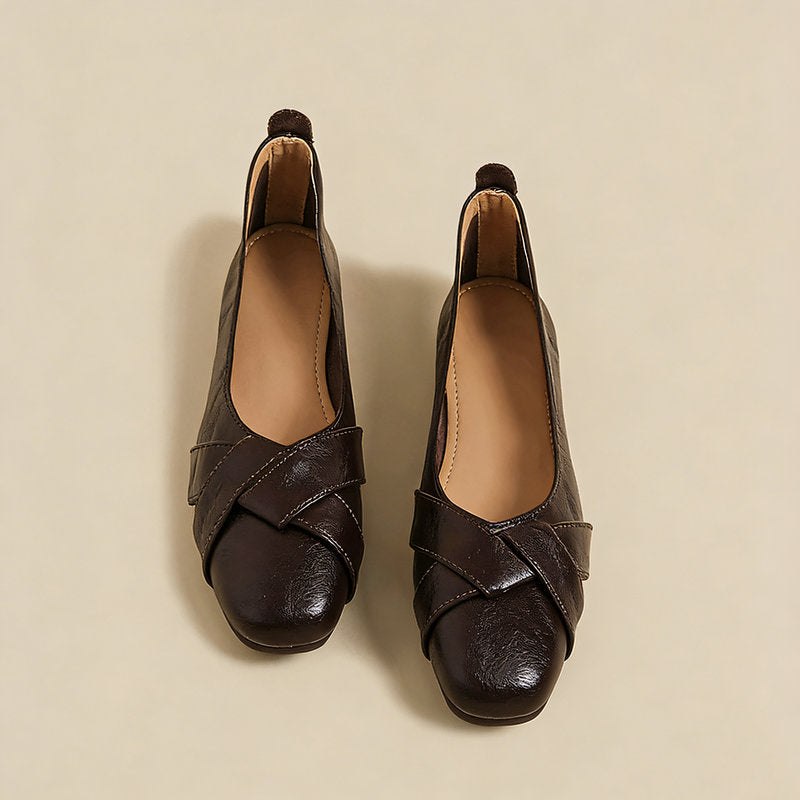 【l’aise】Effortless Allure セレニティクロス ローファー