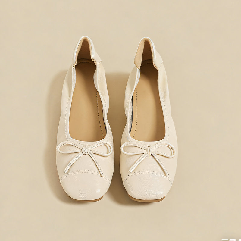 【l’aise】Timeless Affair ルミナスリボン ローファー