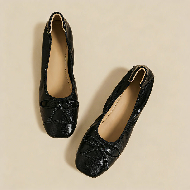 【l’aise】Timeless Affair ルミナスリボン ローファー