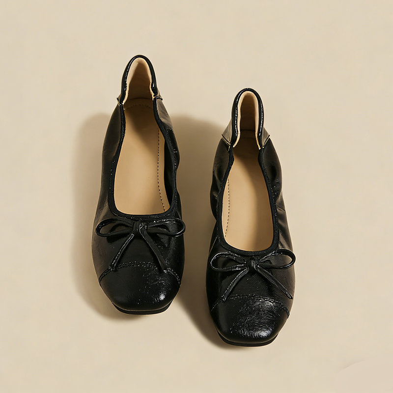 【l’aise】Timeless Affair ルミナスリボン ローファー