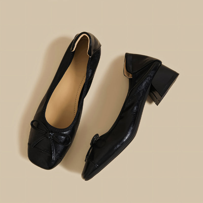 【l’aise】Timeless Affair ルミナスリボン ローファー