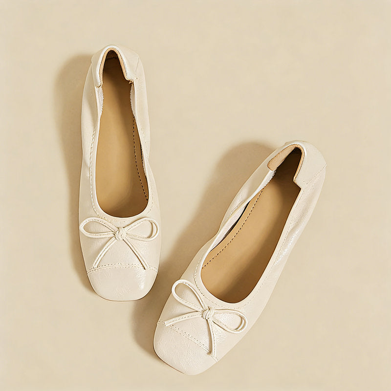 【l’aise】Timeless Affair ルミナスリボン ローファー