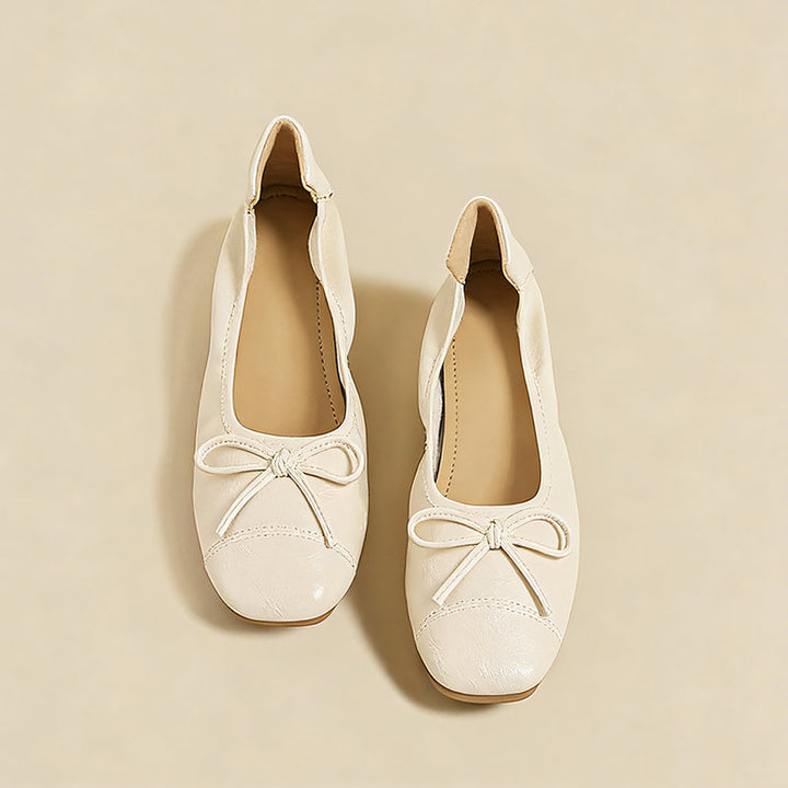 【l’aise】Timeless Affair ルミナスリボン ローファー