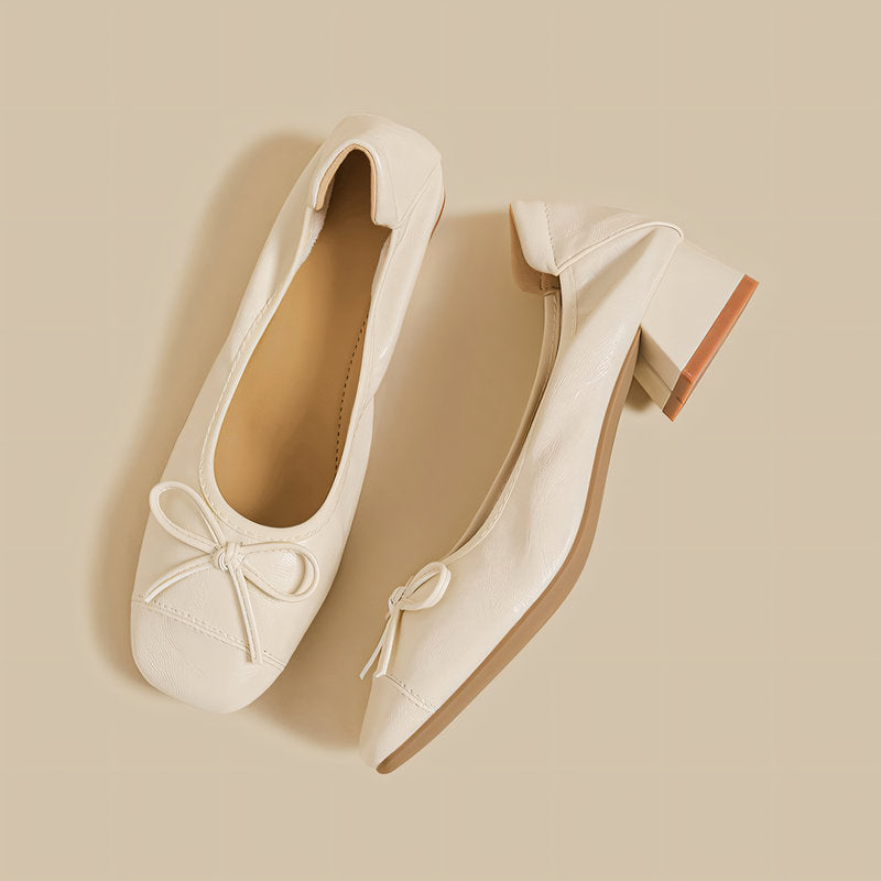 【l’aise】Timeless Affair ルミナスリボン ローファー