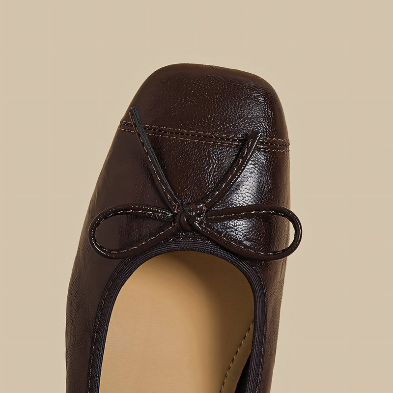 【l’aise】Timeless Affair ルミナスリボン ローファー