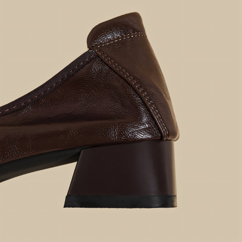 【l’aise】Timeless Affair ルミナスリボン ローファー