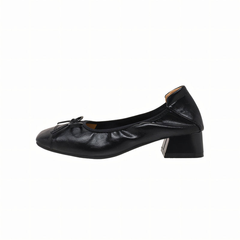 【l’aise】Timeless Affair ルミナスリボン ローファー