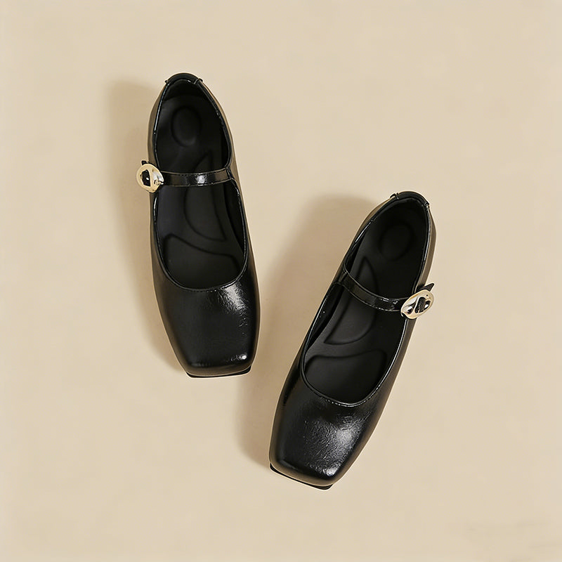 【l’aise】Effortless Allure ソフト ローファー