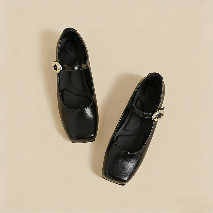 【l’aise】Effortless Allure ソフト ローファー