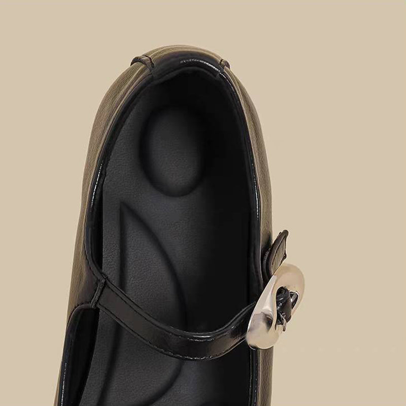 【l’aise】Effortless Allure ソフト ローファー