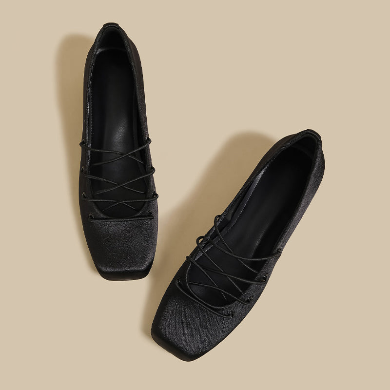 【l’aise】Effortless Allure スリークライン ローファー