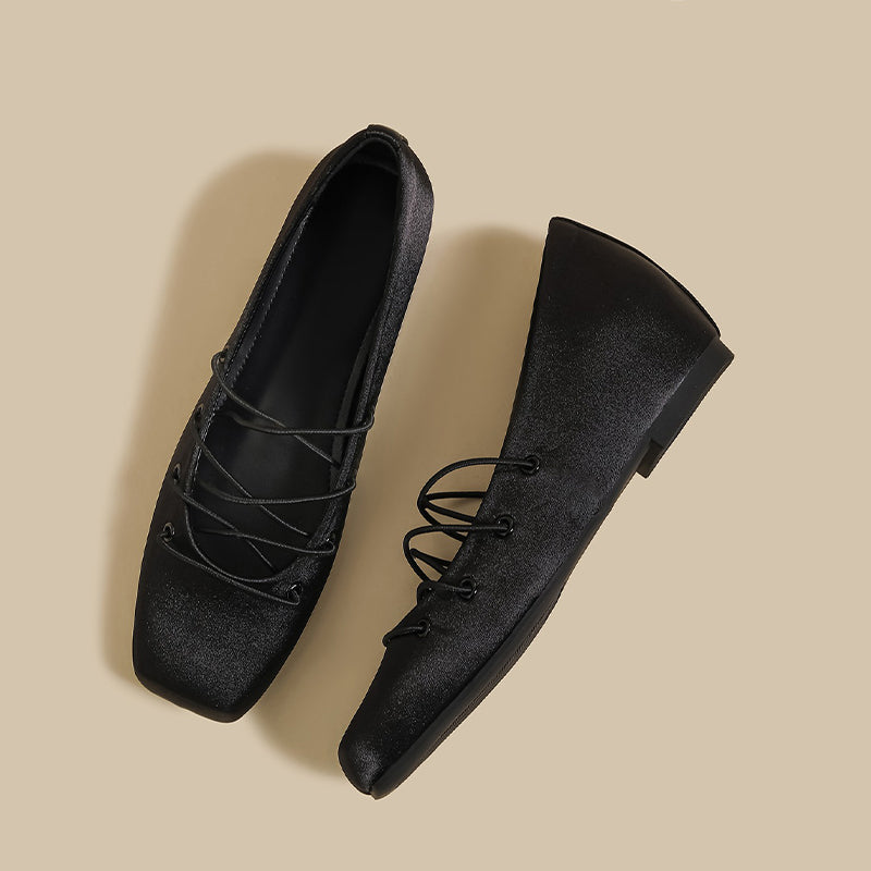 【l’aise】Effortless Allure スリークライン ローファー