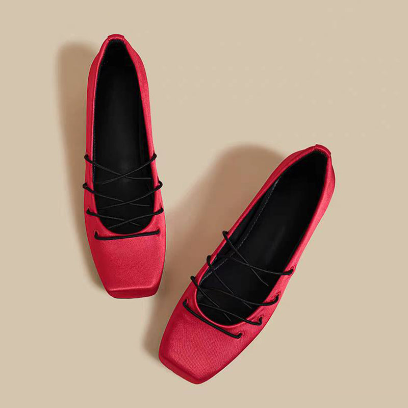 【l’aise】Effortless Allure スリークライン ローファー