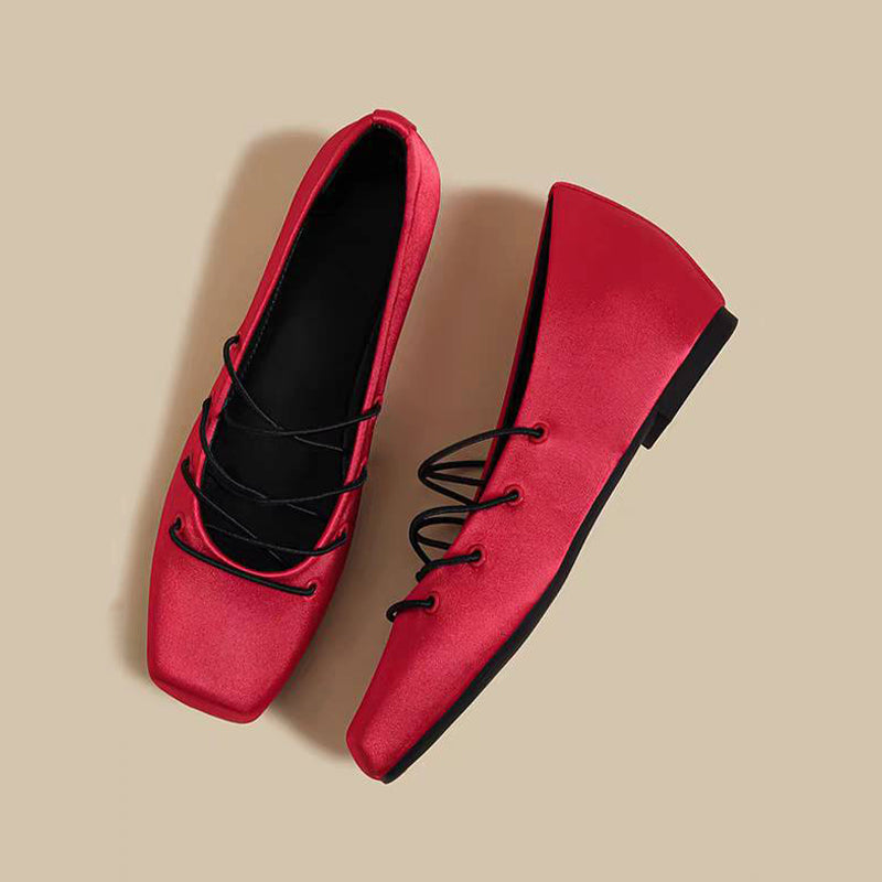 【l’aise】Effortless Allure スリークライン ローファー