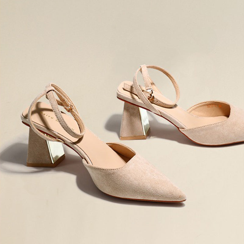 【l’aise】Everyday Elegance エクリッセ ポインテッドトゥパンプス