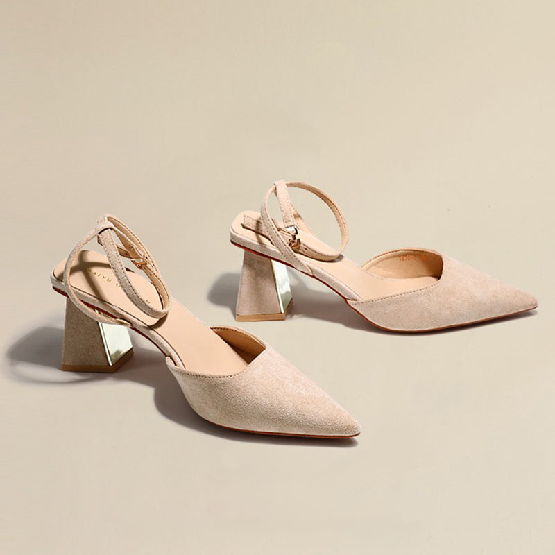 【l’aise】Everyday Elegance エクリッセ ポインテッドトゥパンプス