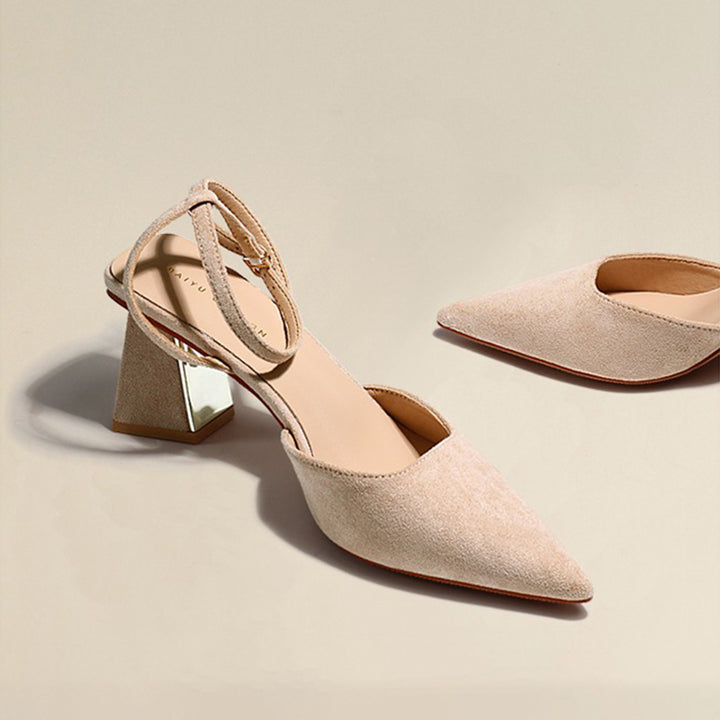 【l’aise】Everyday Elegance エクリッセ ポインテッドトゥパンプス