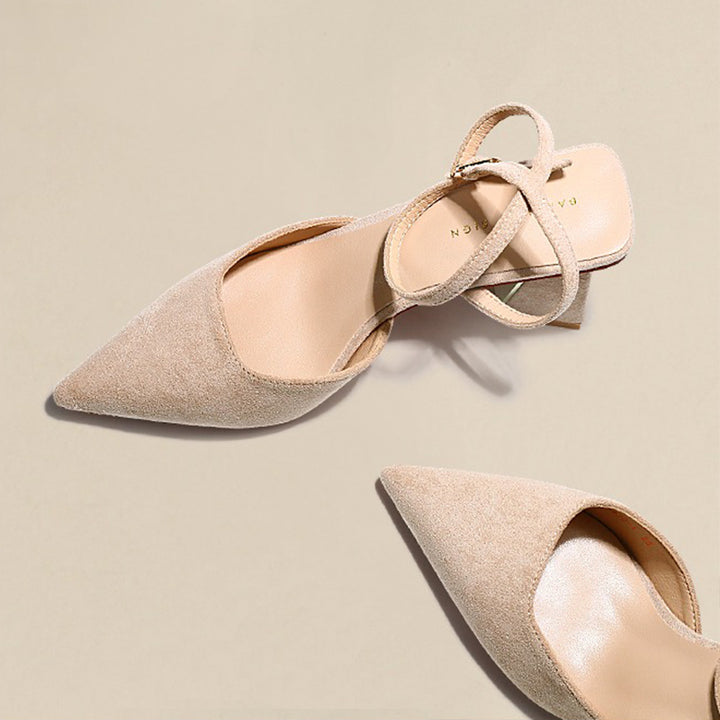 【l’aise】Everyday Elegance エクリッセ ポインテッドトゥパンプス