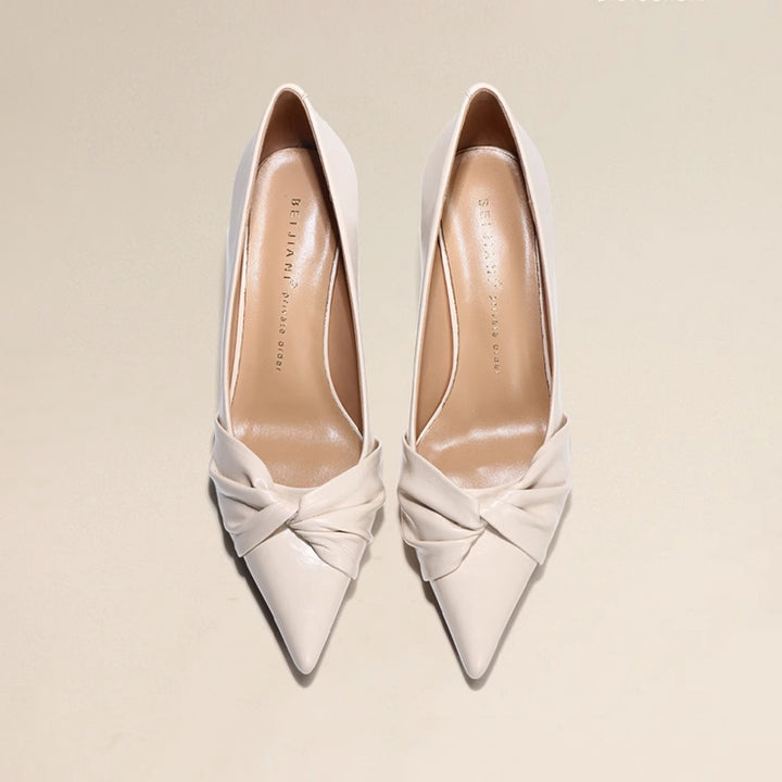 【l’aise】Everyday Elegance ヴェロア パンプス